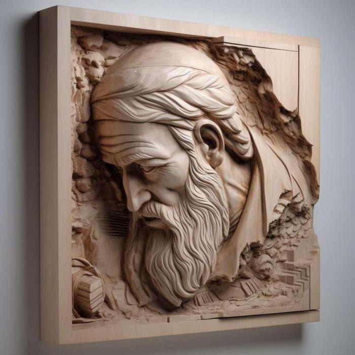 نموذج ثلاثي الأبعاد لآلة CNC 3D Art 